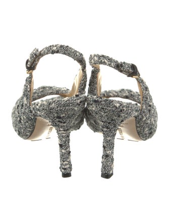 Bottega Veneta Patterned Slingback Sandals