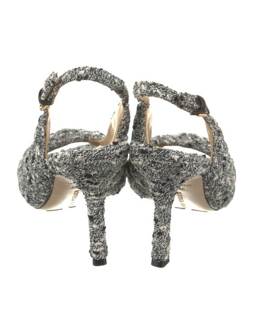 Bottega Veneta Patterned Slingback Sandals