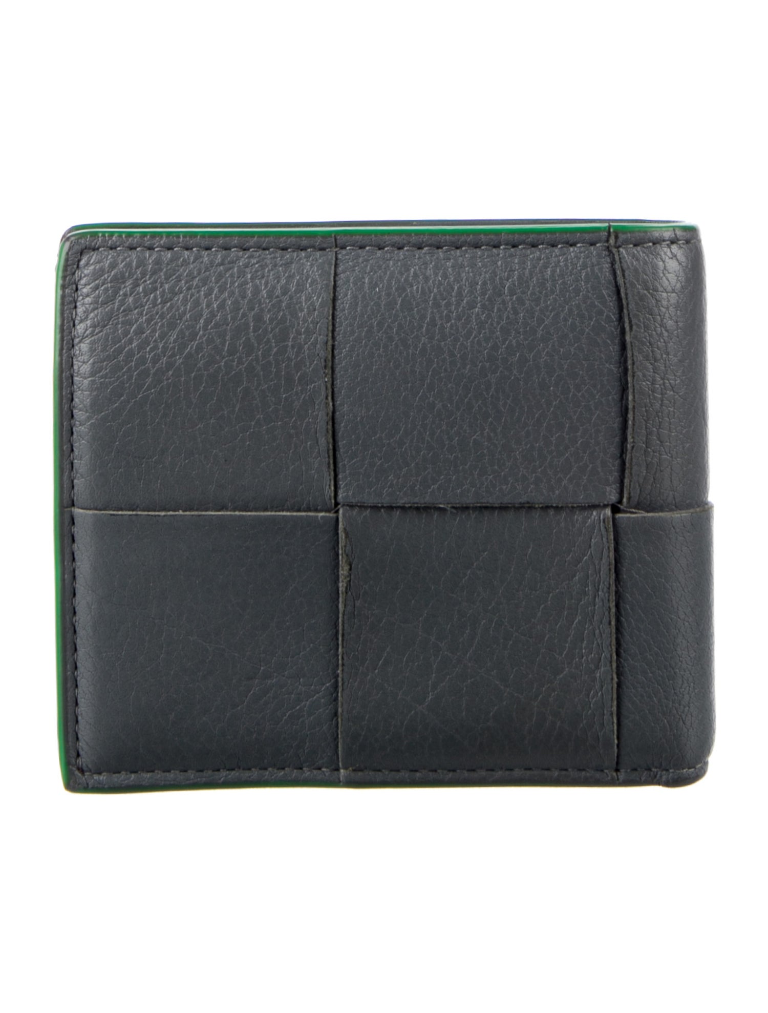 Bottega Veneta Cassette Intrecciato Weave Bifold Wallet