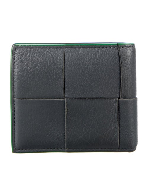 Bottega Veneta Cassette Intrecciato Weave Bifold Wallet
