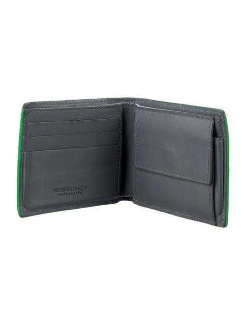 Bottega Veneta Cassette Intrecciato Weave Bifold Wallet
