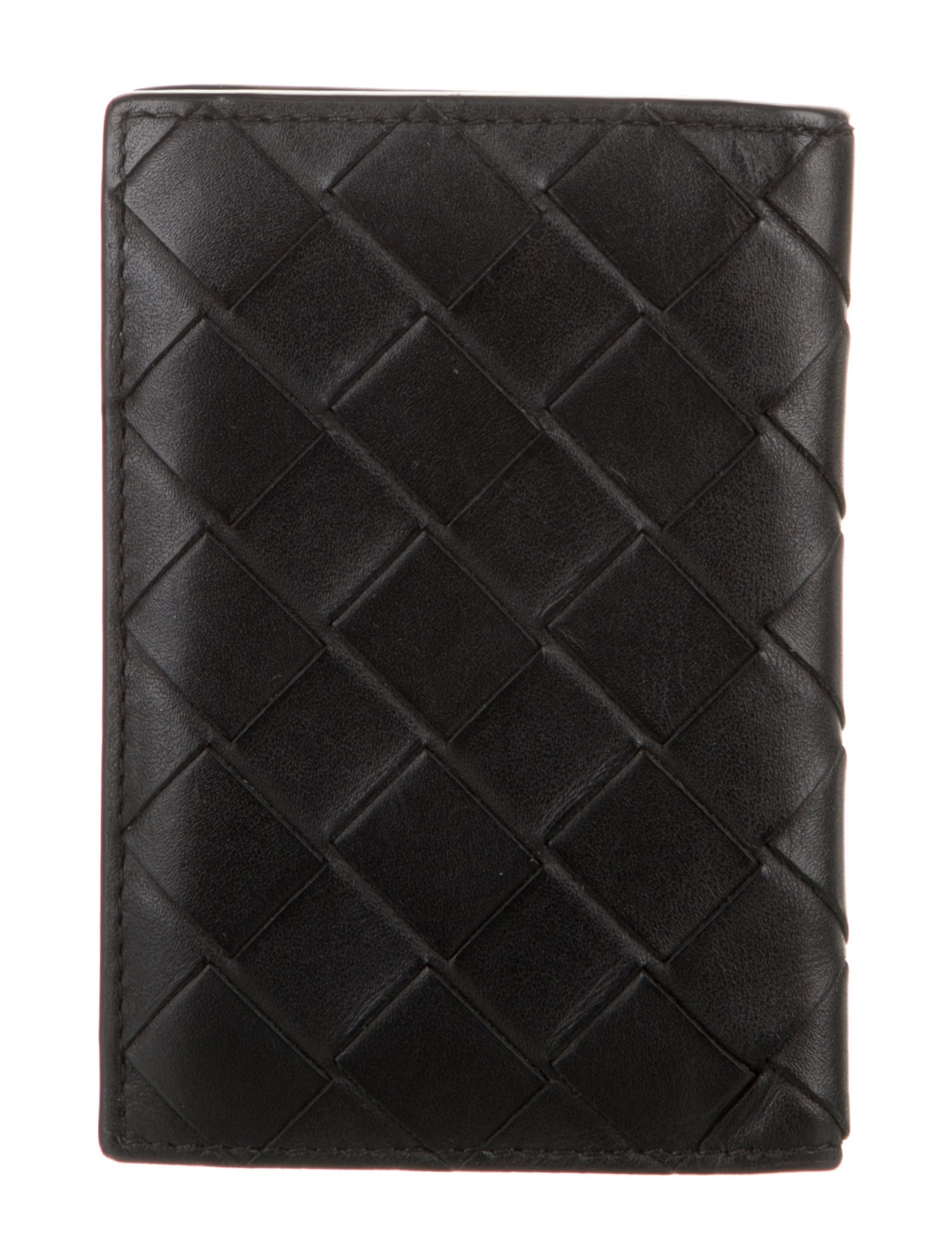 Bottega Veneta Intrecciato Weave Leather Wallet