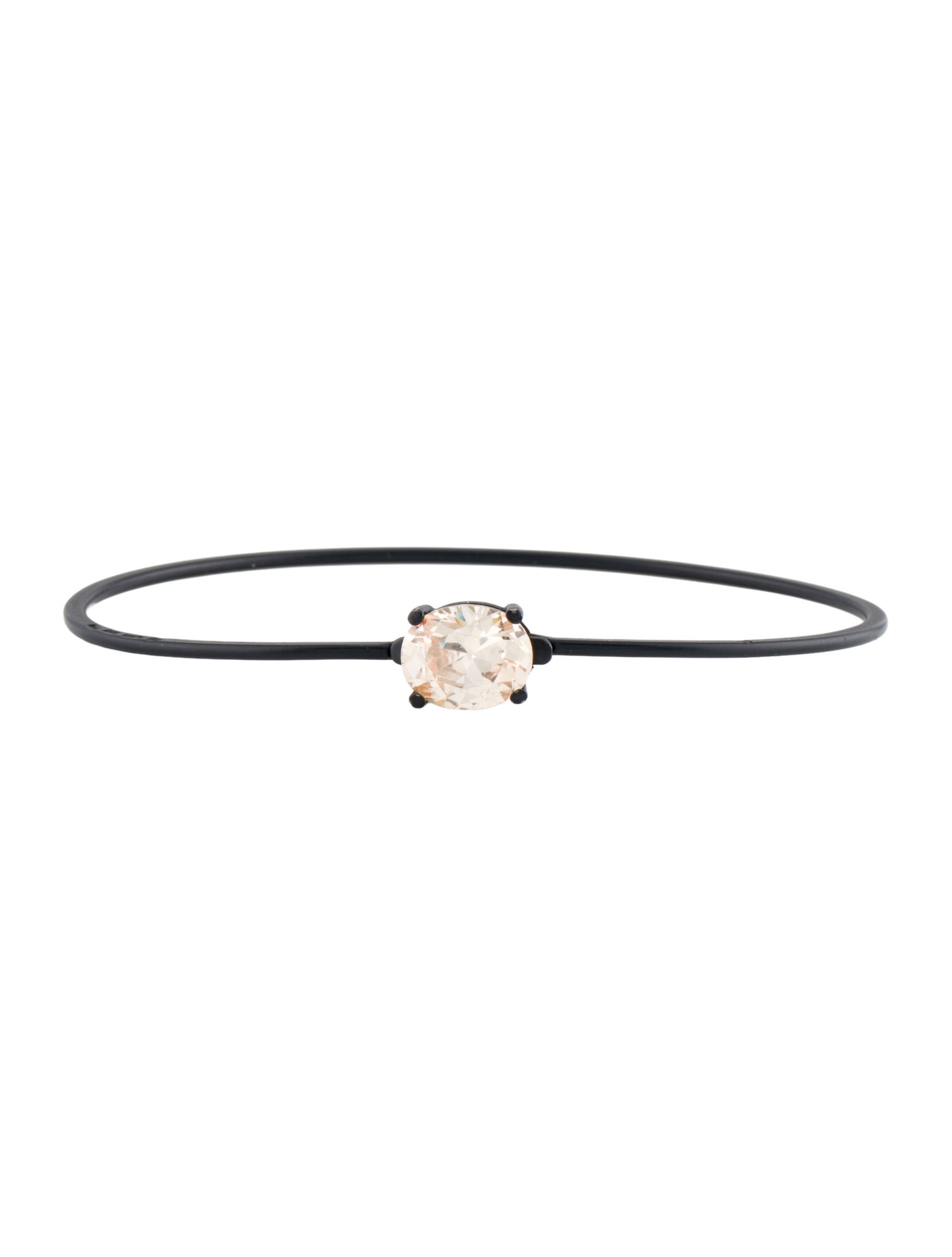 Bottega Veneta Crystal Bangle Bracelet