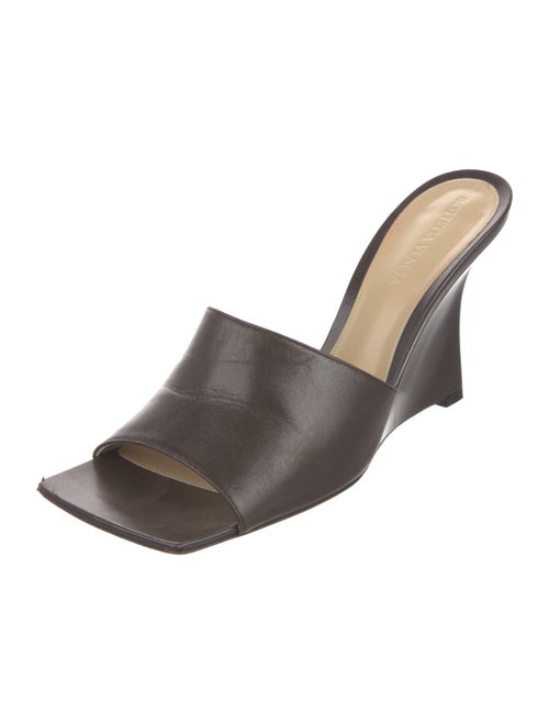 Bottega Veneta Leather Slides