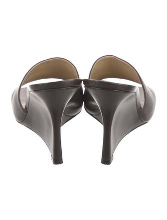 Bottega Veneta Leather Slides