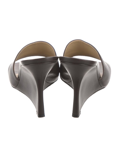 Bottega Veneta Leather Slides