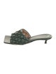 Bottega Veneta Quilted Pattern Leather Slides