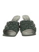 Bottega Veneta Quilted Pattern Leather Slides