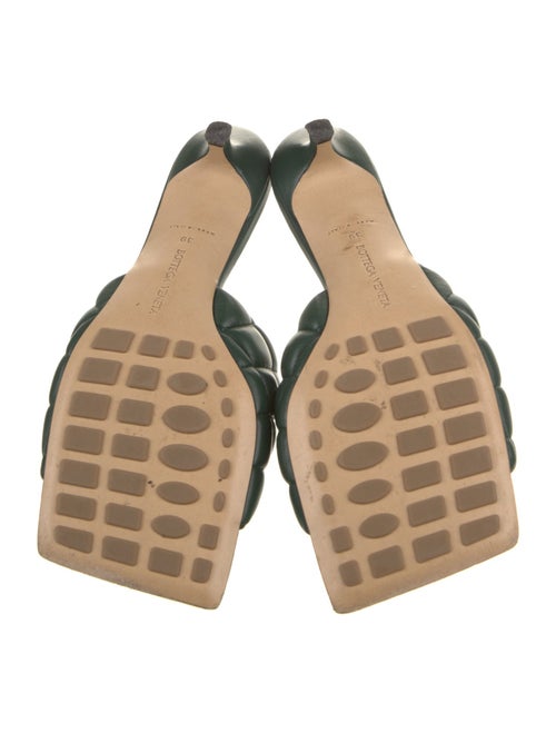 Bottega Veneta Quilted Pattern Leather Slides