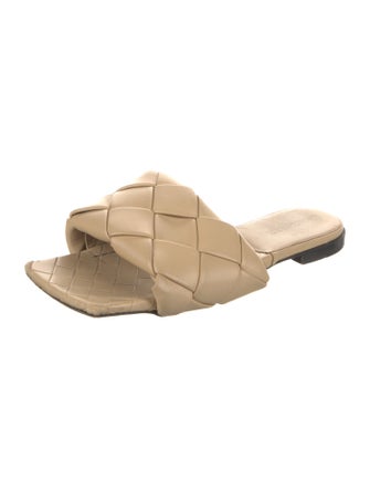 Bottega Veneta Intrecciato Weave Leather Mules
