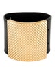 Bottega Veneta Leather Wide Cuff Bracelet