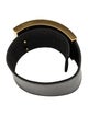 Bottega Veneta Leather Wide Cuff Bracelet