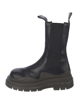 Bottega Veneta Leather Chelsea Boots
