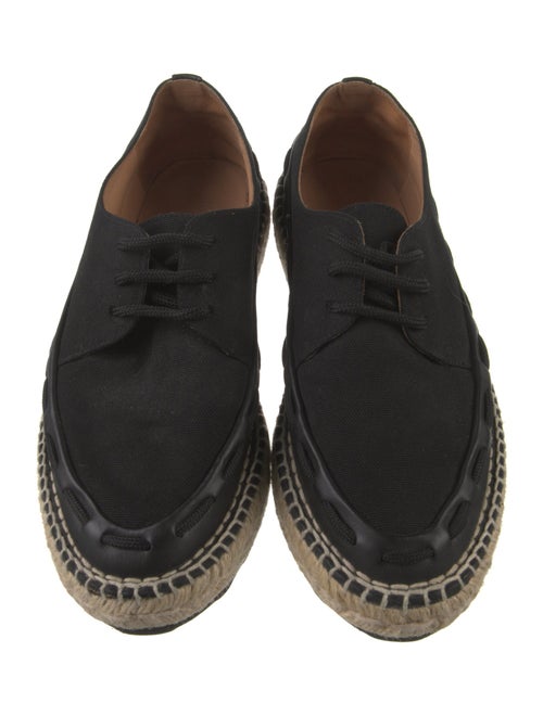 Bottega Veneta Canvas Braided Accents Espadrille Sneakers