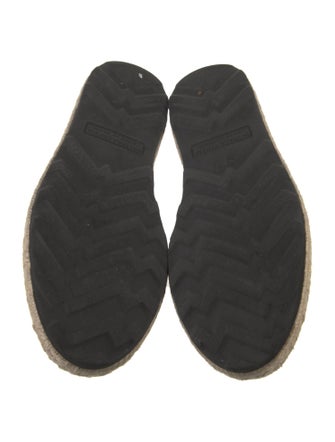 Bottega Veneta Canvas Braided Accents Espadrille Sneakers