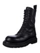 Bottega Veneta Leather Combat Boots