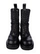 Bottega Veneta Leather Combat Boots