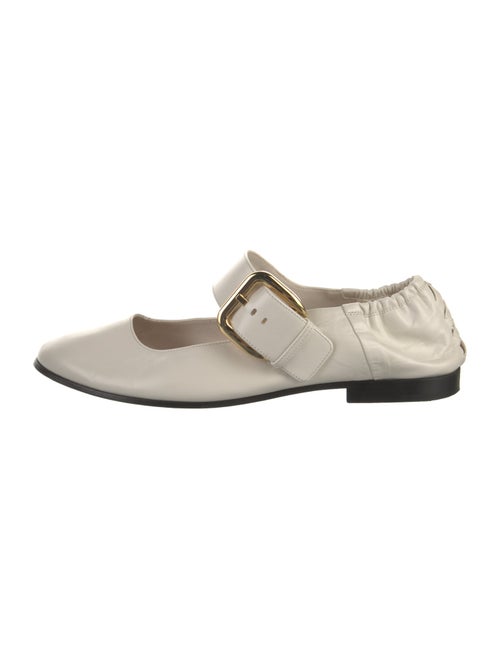 Bottega Veneta Leather Mary Jane Flats