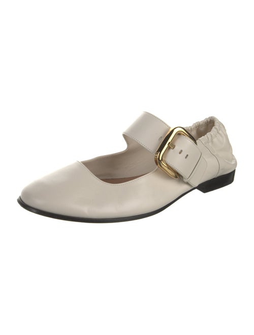 Bottega Veneta Leather Mary Jane Flats