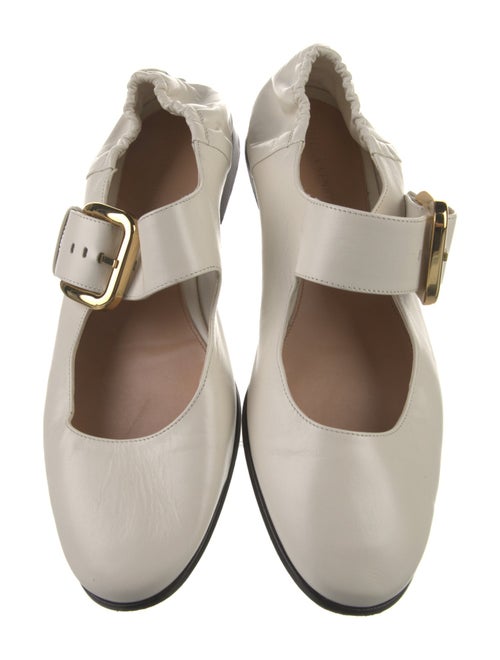 Bottega Veneta Leather Mary Jane Flats