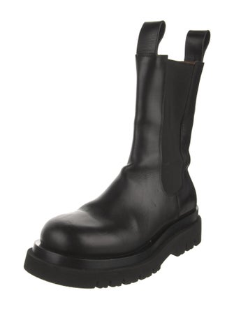 Bottega Veneta Leather Chelsea Boots