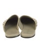 Bottega Veneta Intrecciato Weave Leather Slides