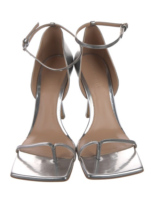 Bottega Veneta Patent Leather Sandals