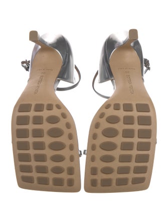 Bottega Veneta Patent Leather Sandals