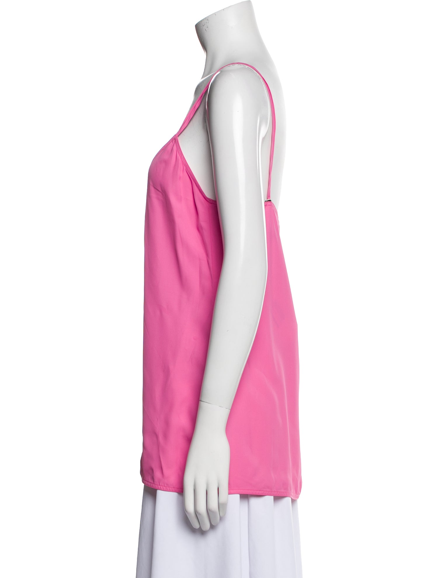 Bottega Veneta Silk V-Neck Top w/ Tags