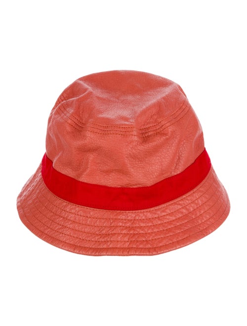 Bottega Veneta Leather Bucket hat