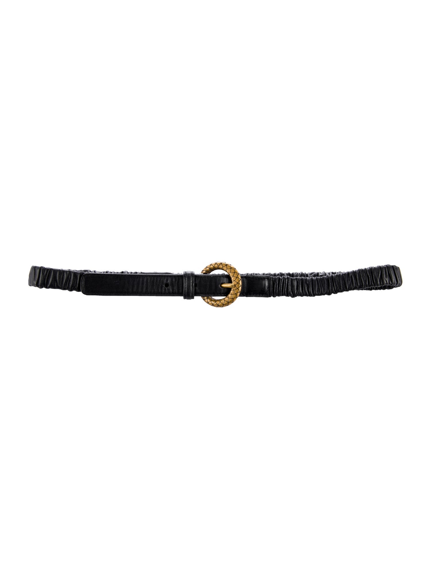 Bottega Veneta Skinny Leather Waist Belt
