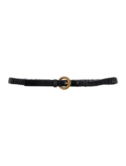 Bottega Veneta Skinny Leather Waist Belt