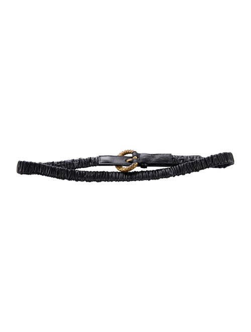 Bottega Veneta Skinny Leather Waist Belt