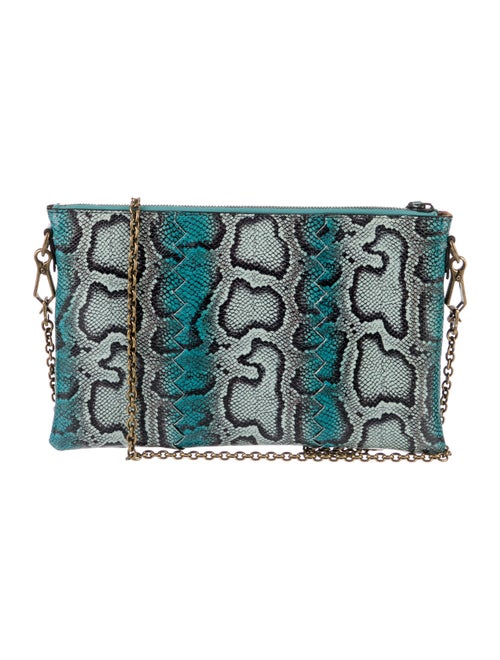 Bottega Veneta Python Clutch