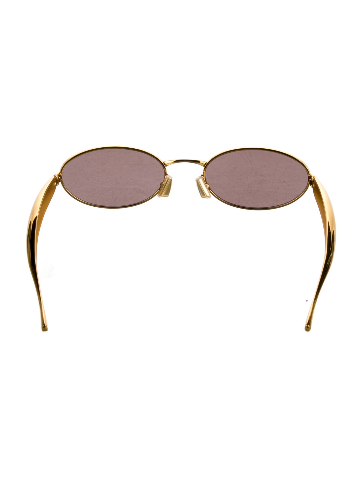 Bottega Veneta Round Tinted Sunglasses