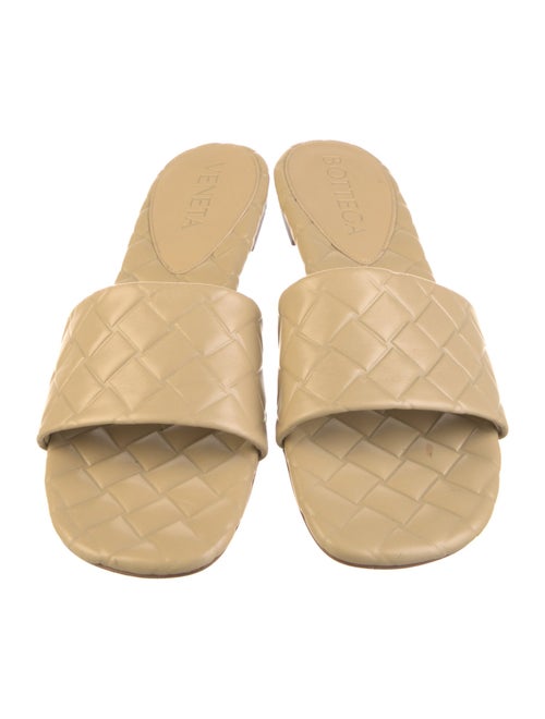 Bottega Veneta Leather Slides