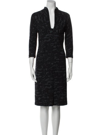 Bottega Veneta Virgin Wool Knee-Length Dress