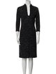 Bottega Veneta Virgin Wool Knee-Length Dress