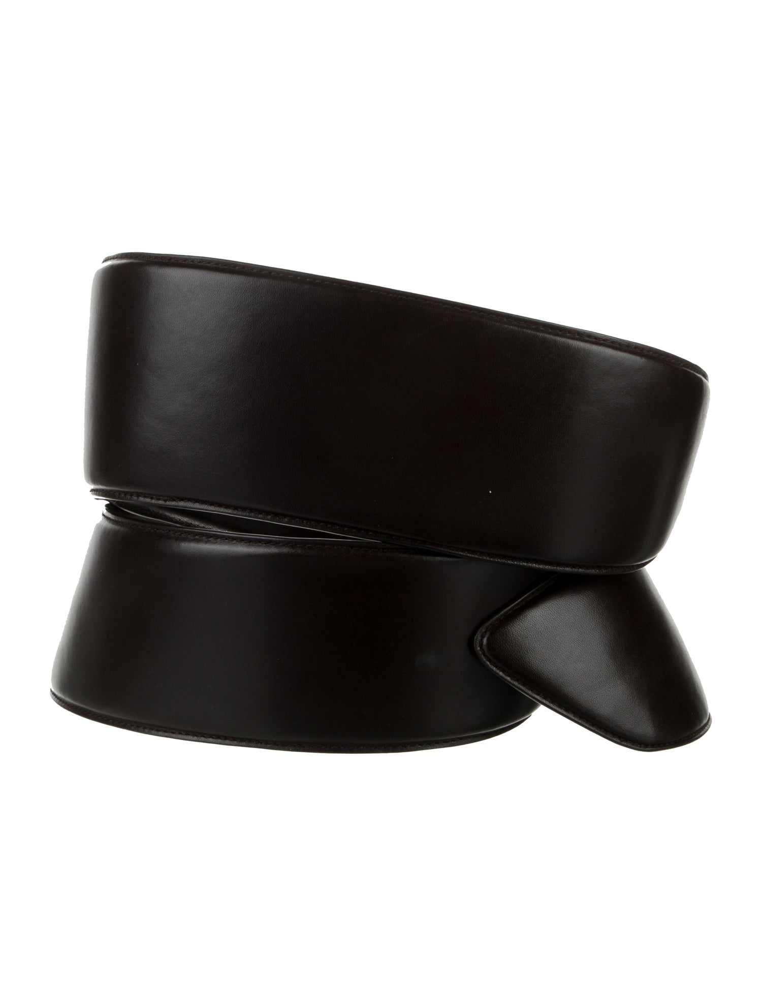 Bottega Veneta Wide Leather Waist Belt