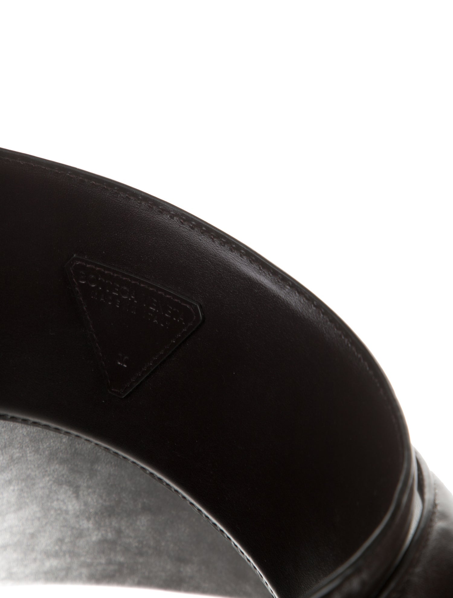 Bottega Veneta Wide Leather Waist Belt