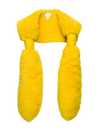 Bottega Veneta Shearling Scarf