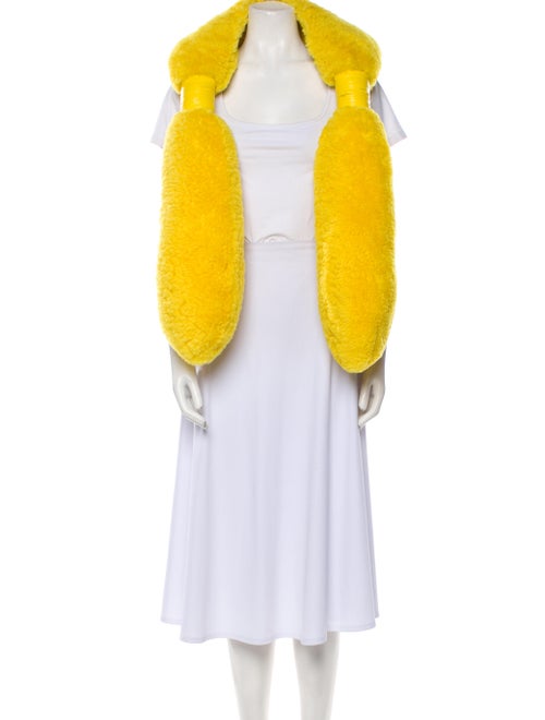 Bottega Veneta Shearling Scarf