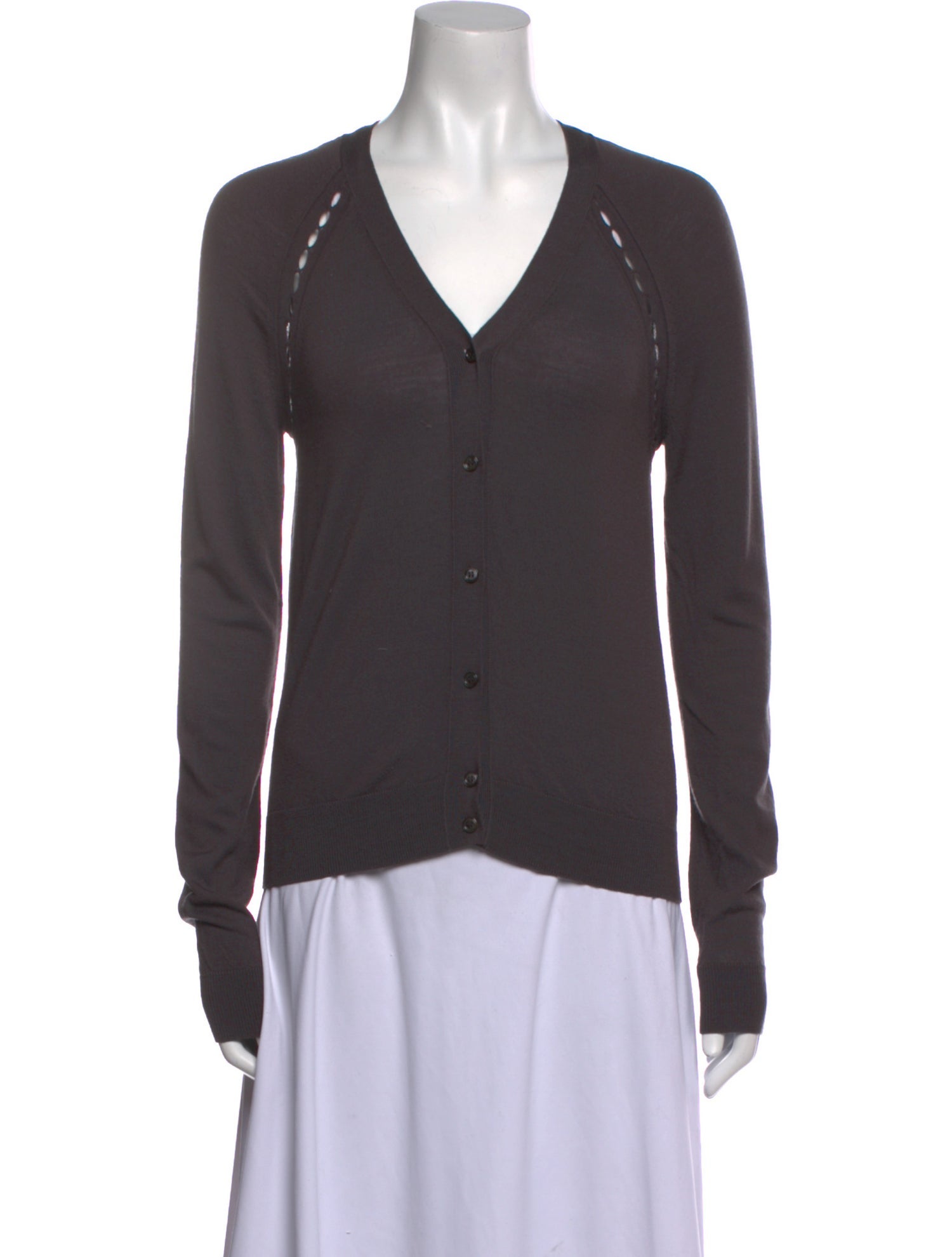 Bottega Veneta Virgin Wool V-Neck Sweater