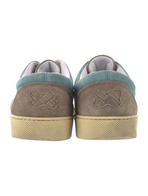 Bottega Veneta Intrecciato Weave Suede Sneakers