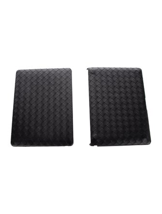 Bottega Veneta Leather Intrecciato iPad Case