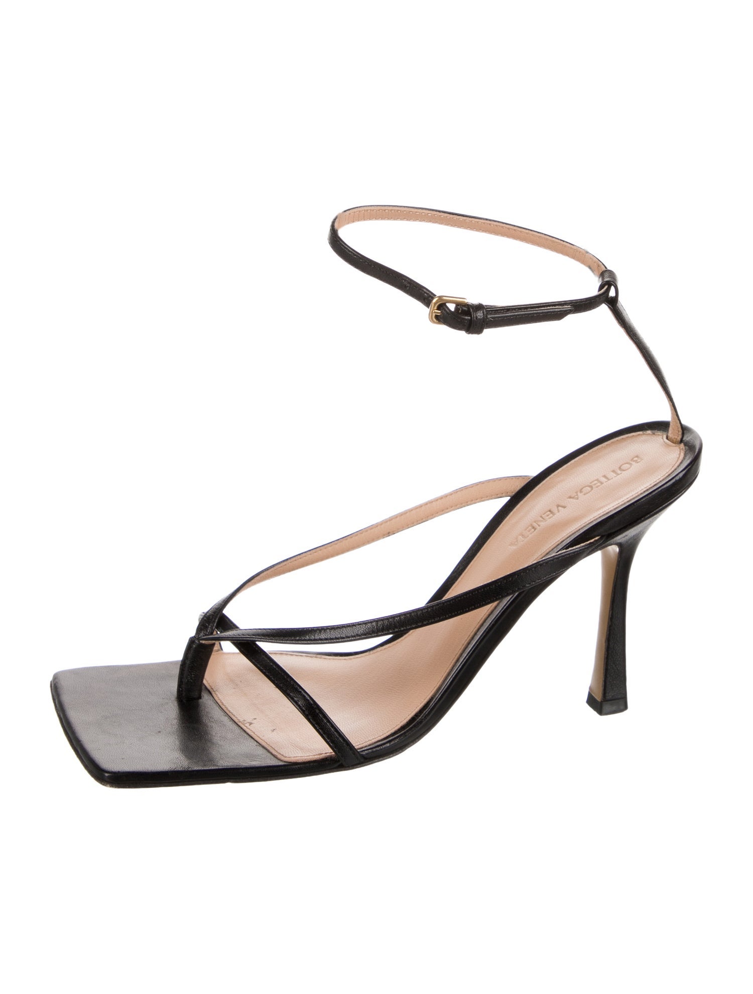 Bottega Veneta Leather Sandals