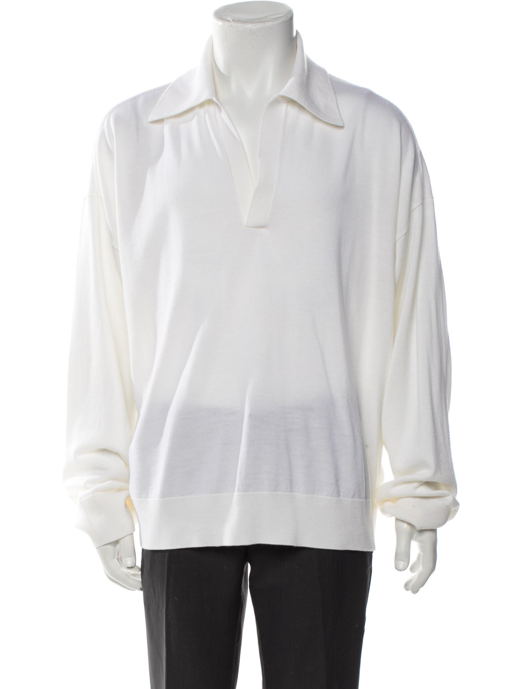 Bottega Veneta Wool Collar Polo Sweater w/ Tags