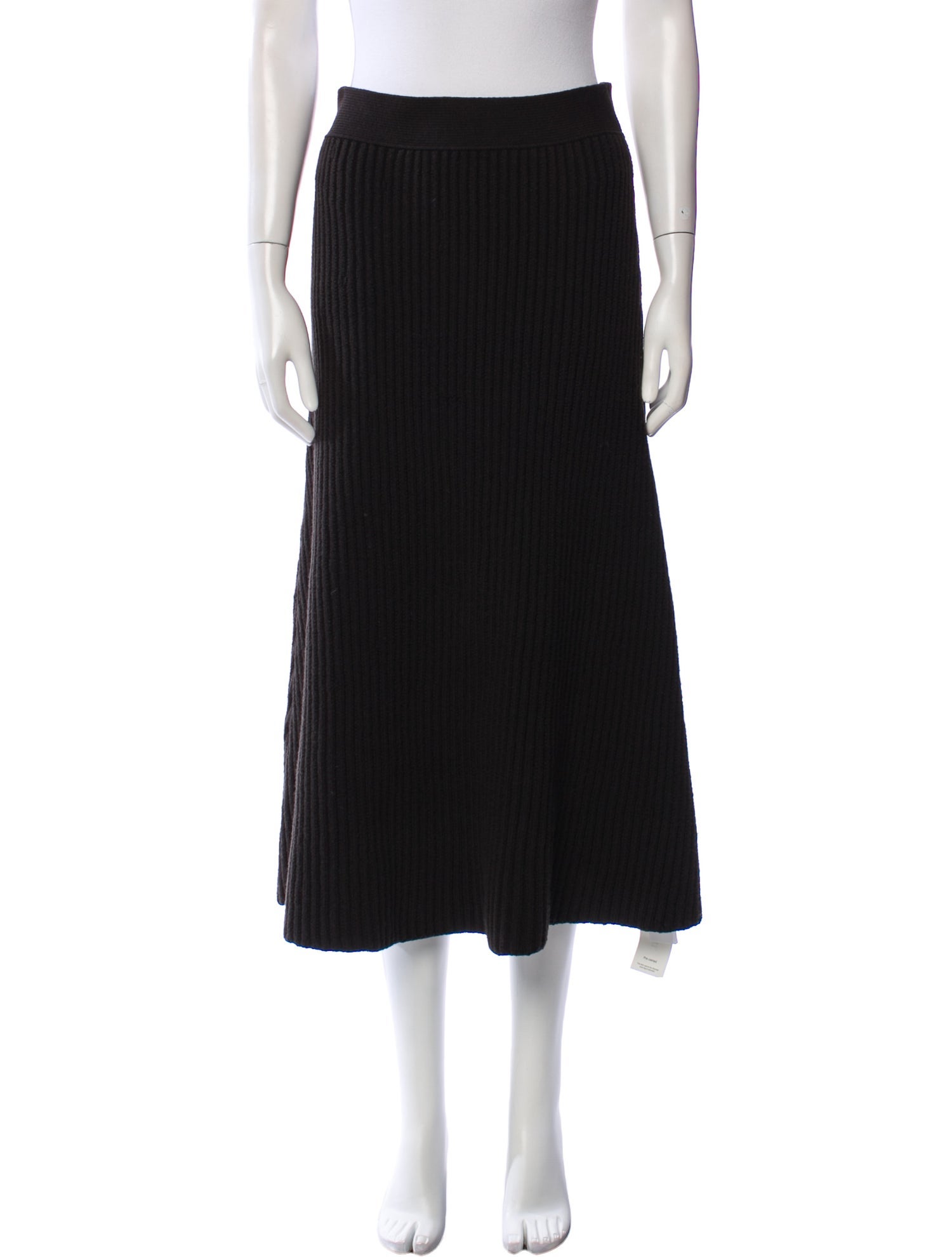 Bottega Veneta Wool Midi Length Skirt