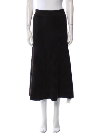 Bottega Veneta Wool Midi Length Skirt