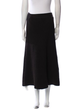 Bottega Veneta Wool Midi Length Skirt